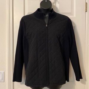 Croft and Barrow womens black sweater